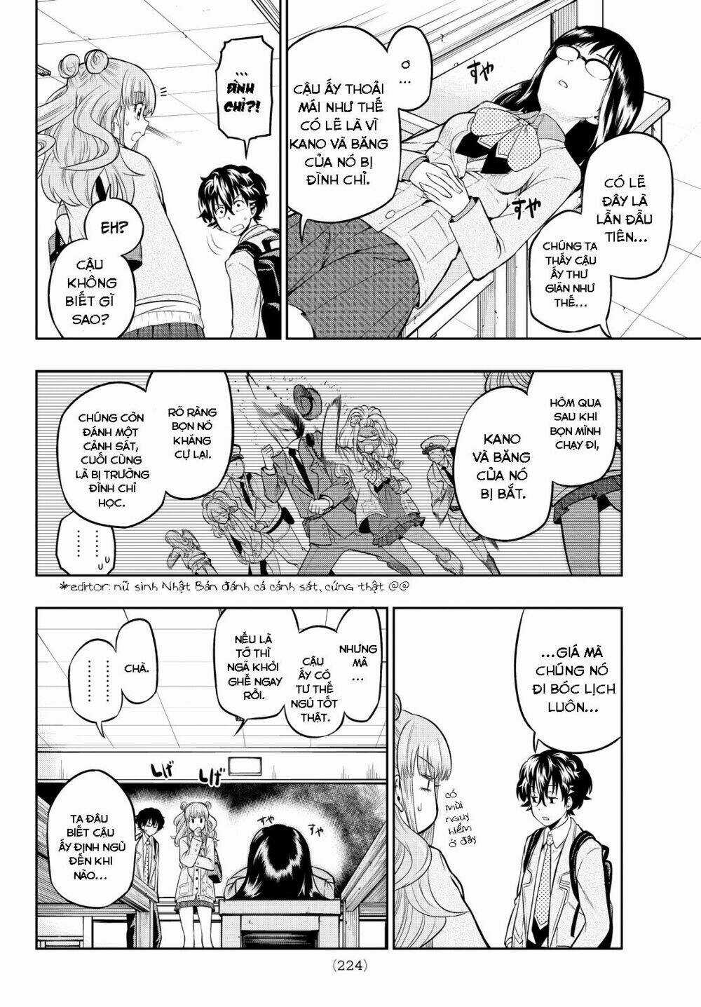 Hoshino, Me O Tsubette Chapter 5 trang 9