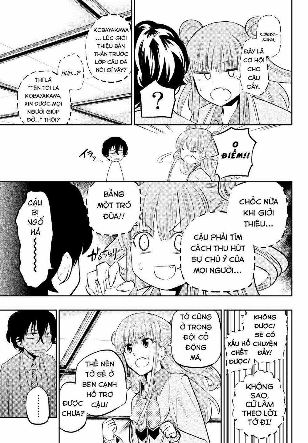 Hoshino, Me O Tsubette Chapter 50 trang 11