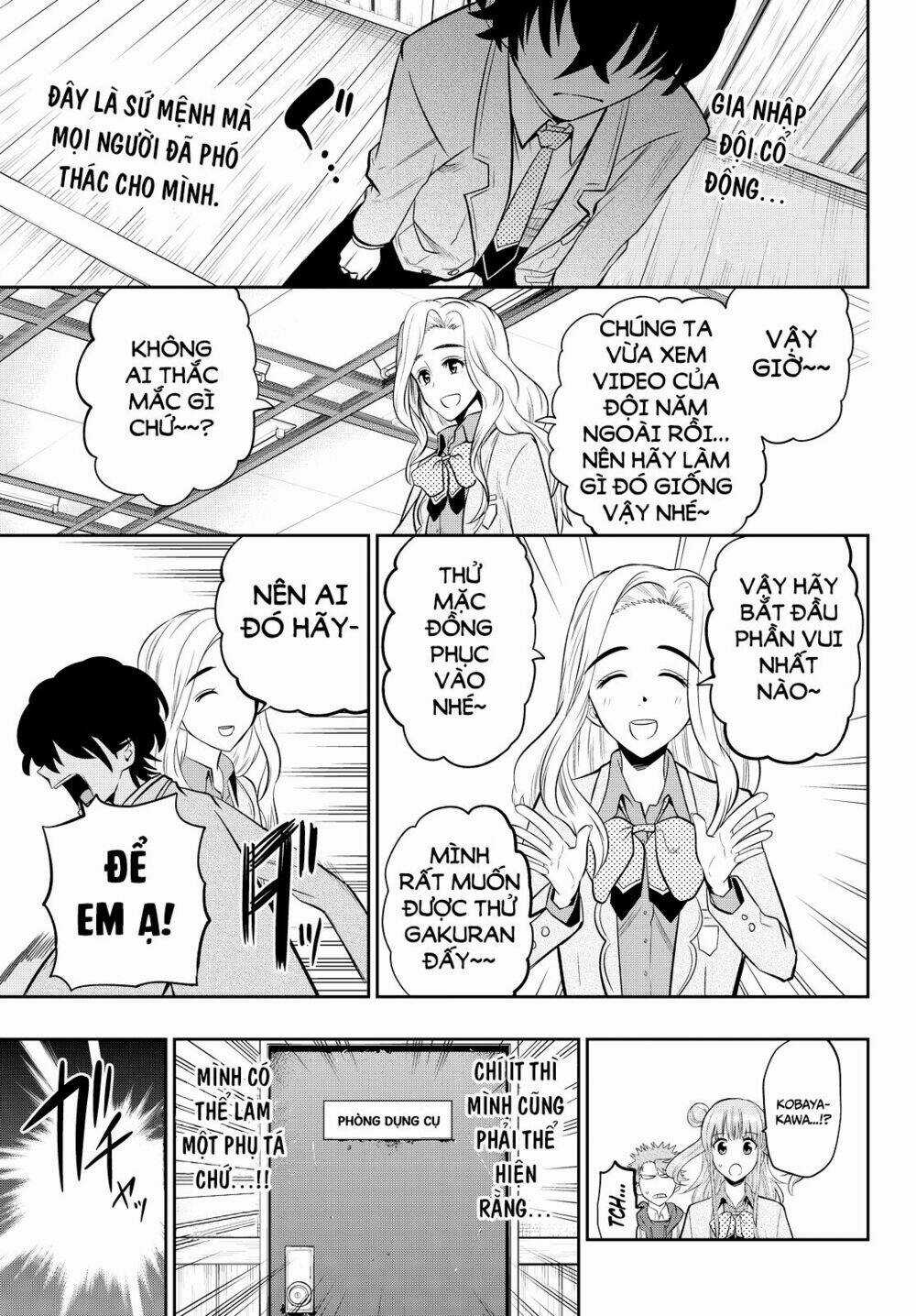 Hoshino, Me O Tsubette Chapter 50 trang 19