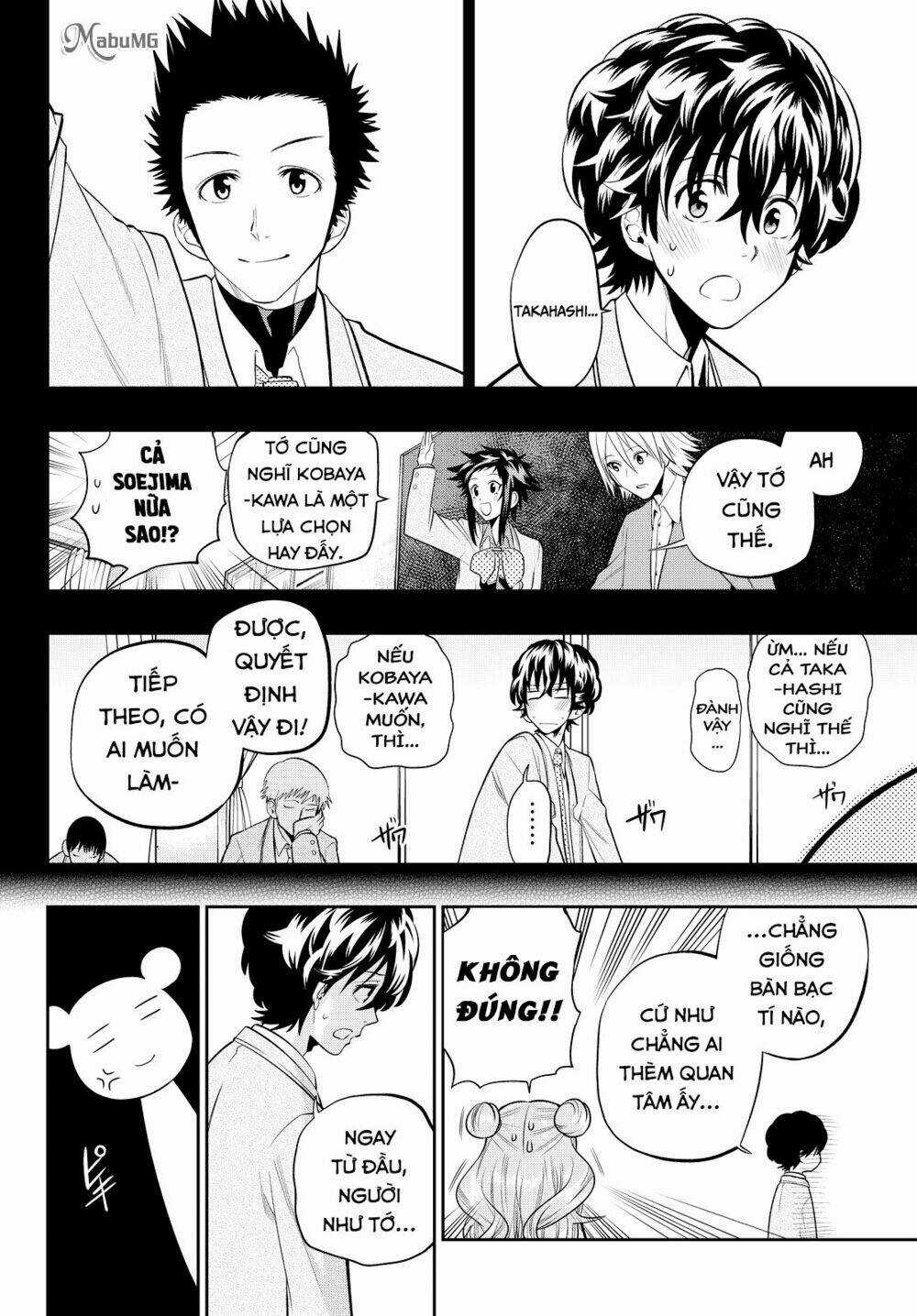 Hoshino, Me O Tsubette Chapter 50 trang 8