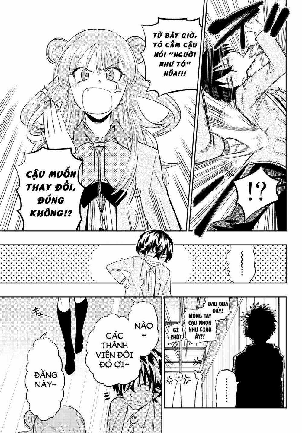 Hoshino, Me O Tsubette Chapter 50 trang 9