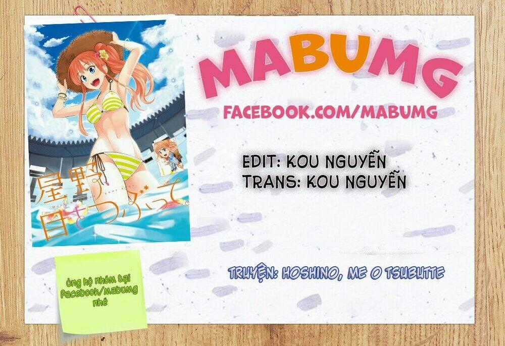 Hoshino, Me O Tsubette Chapter 53 trang 22