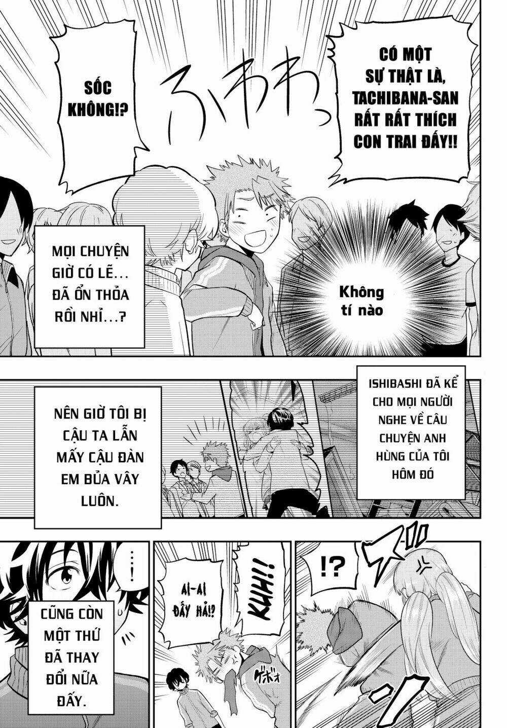 Hoshino, Me O Tsubette Chapter 53 trang 4