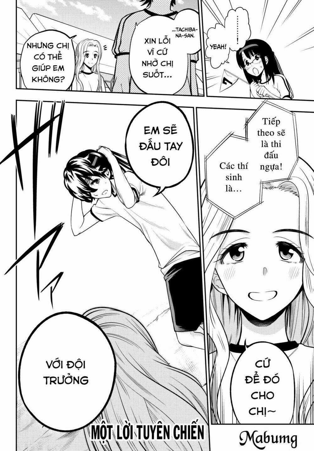 Hoshino, Me O Tsubette Chapter 56 trang 22