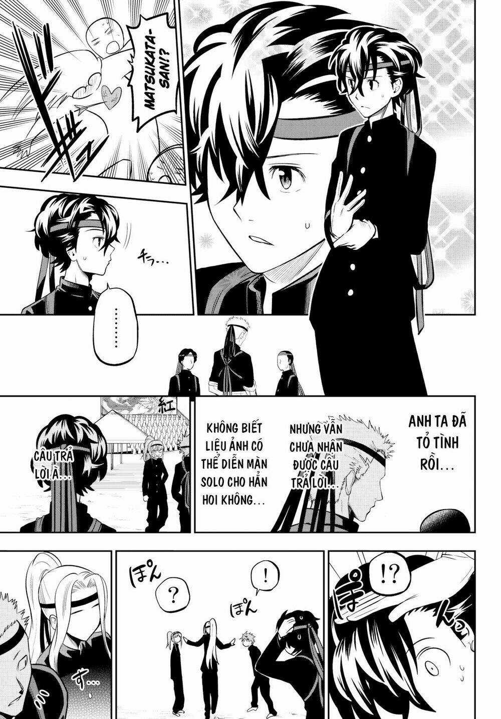 Hoshino, Me O Tsubette Chapter 58 trang 10