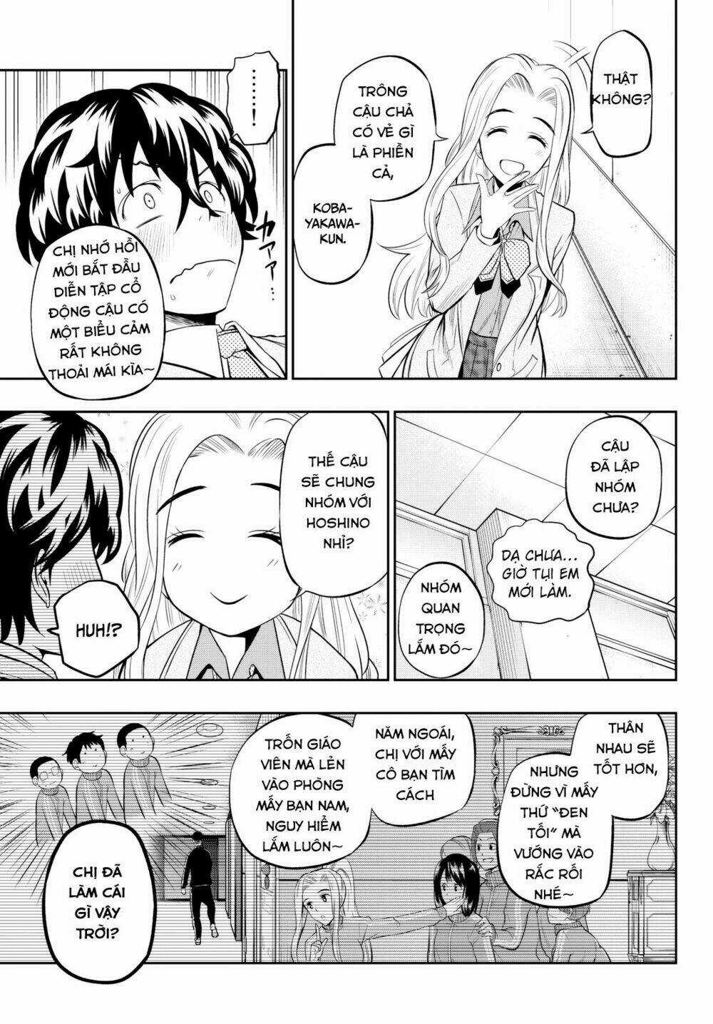 Hoshino, Me O Tsubette Chapter 59 trang 8