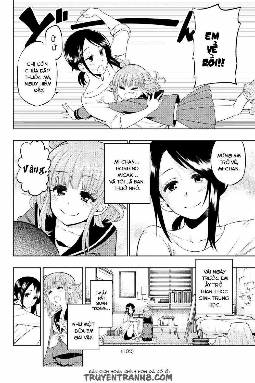 Hoshino, Me O Tsubette Chapter 6.5 trang 8
