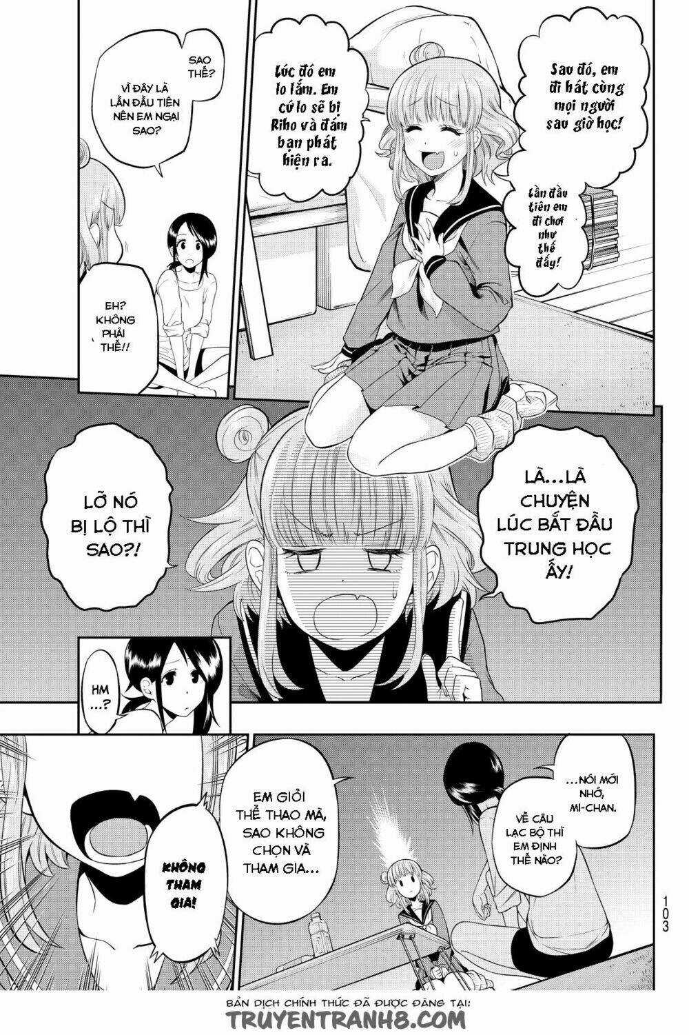 Hoshino, Me O Tsubette Chapter 6.5 trang 9