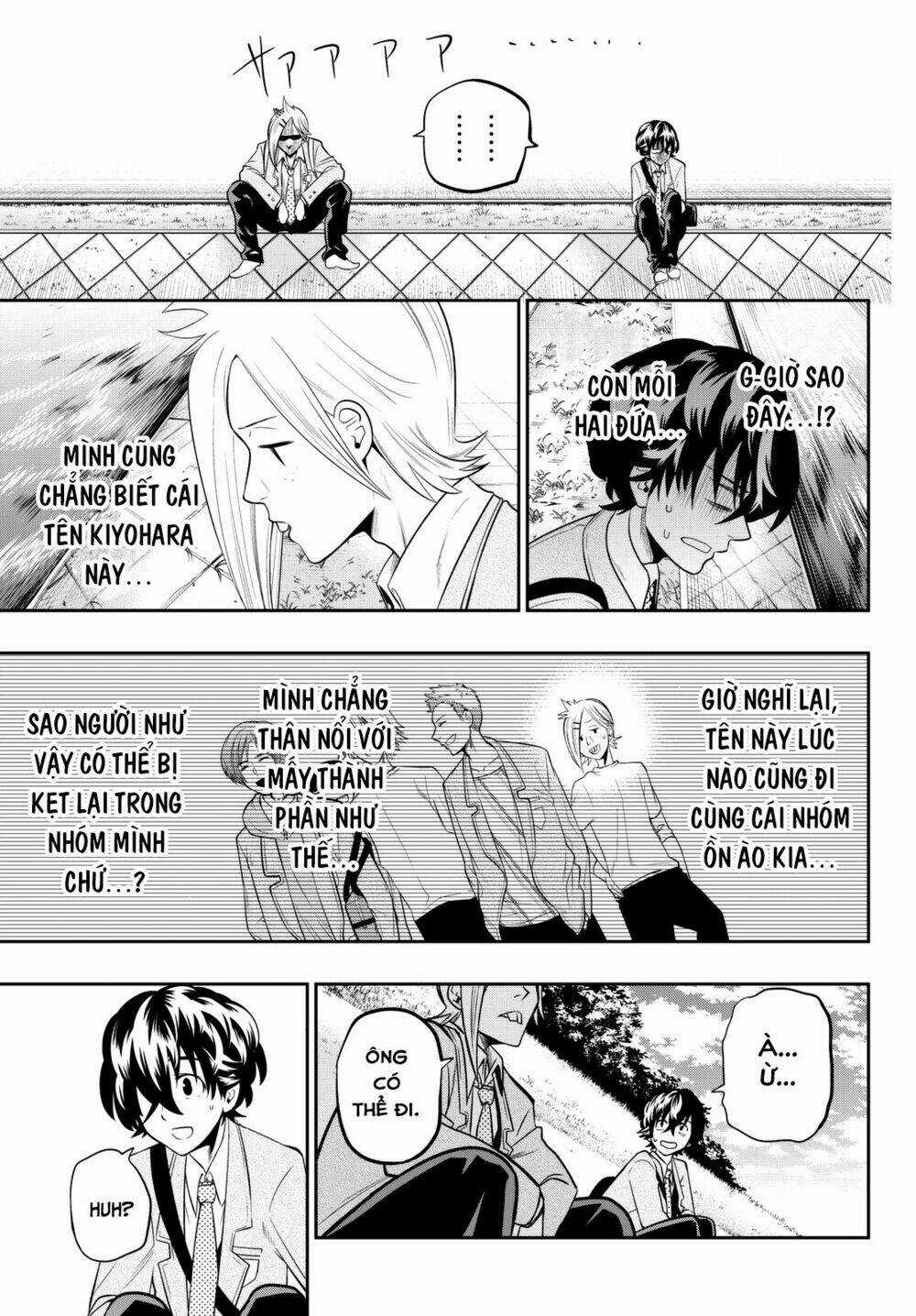 Hoshino, Me O Tsubette Chapter 60 trang 9