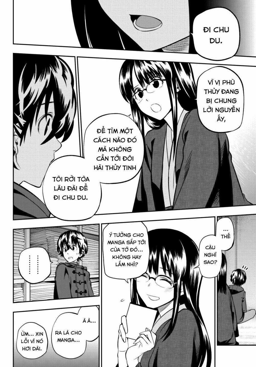 Hoshino, Me O Tsubette Chapter 61 trang 17