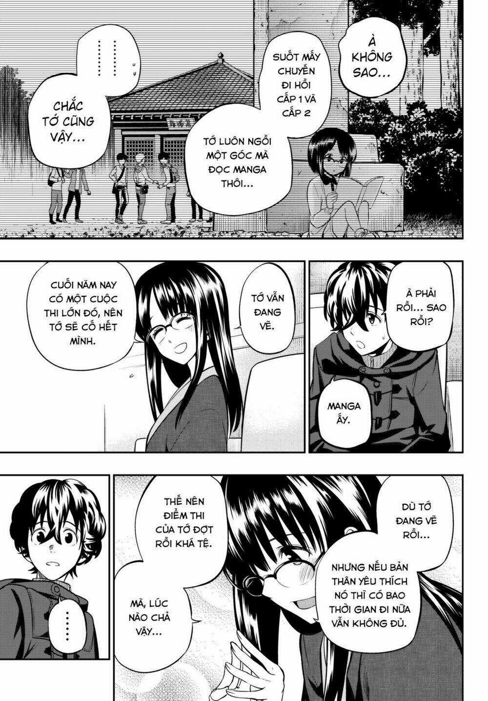 Hoshino, Me O Tsubette Chapter 61 trang 6