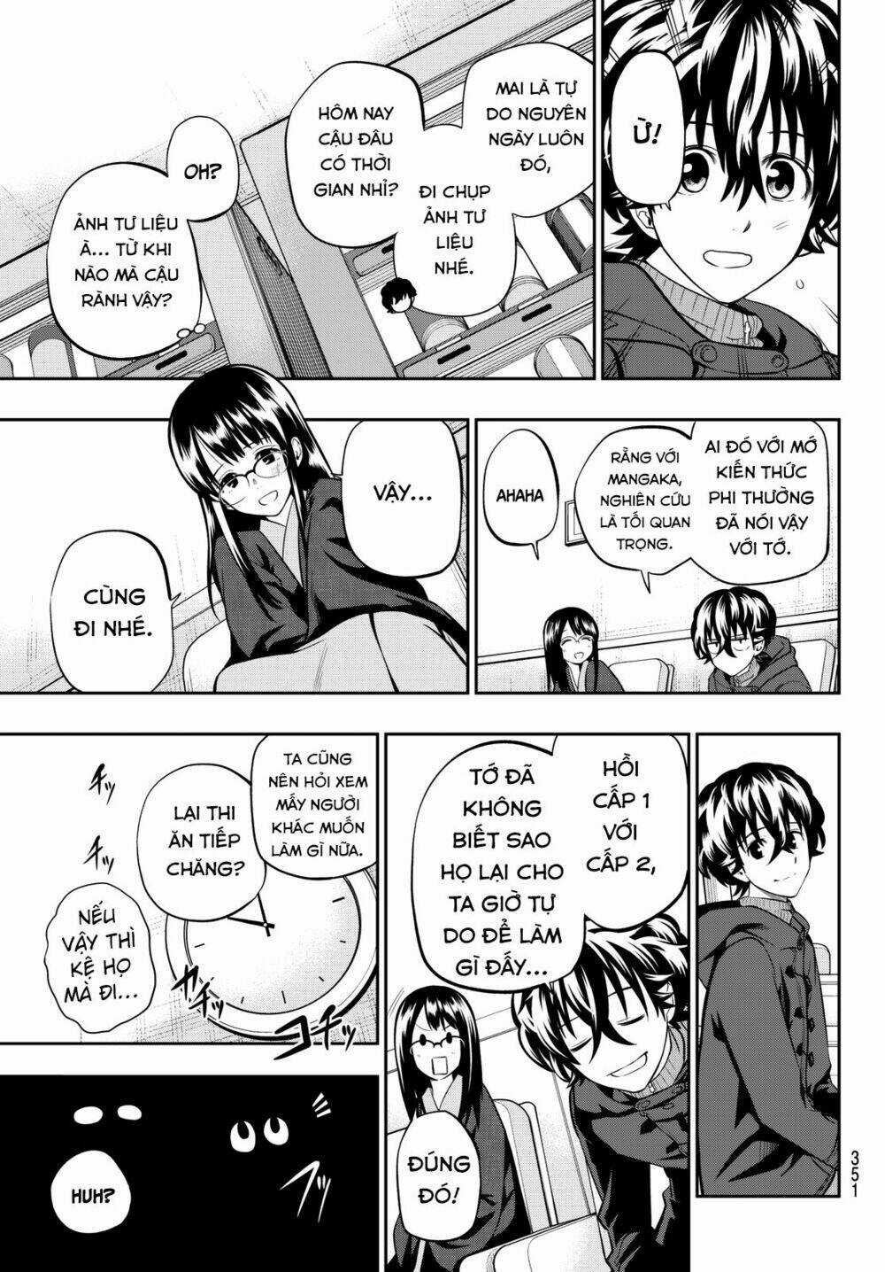 Hoshino, Me O Tsubette Chapter 61 trang 8