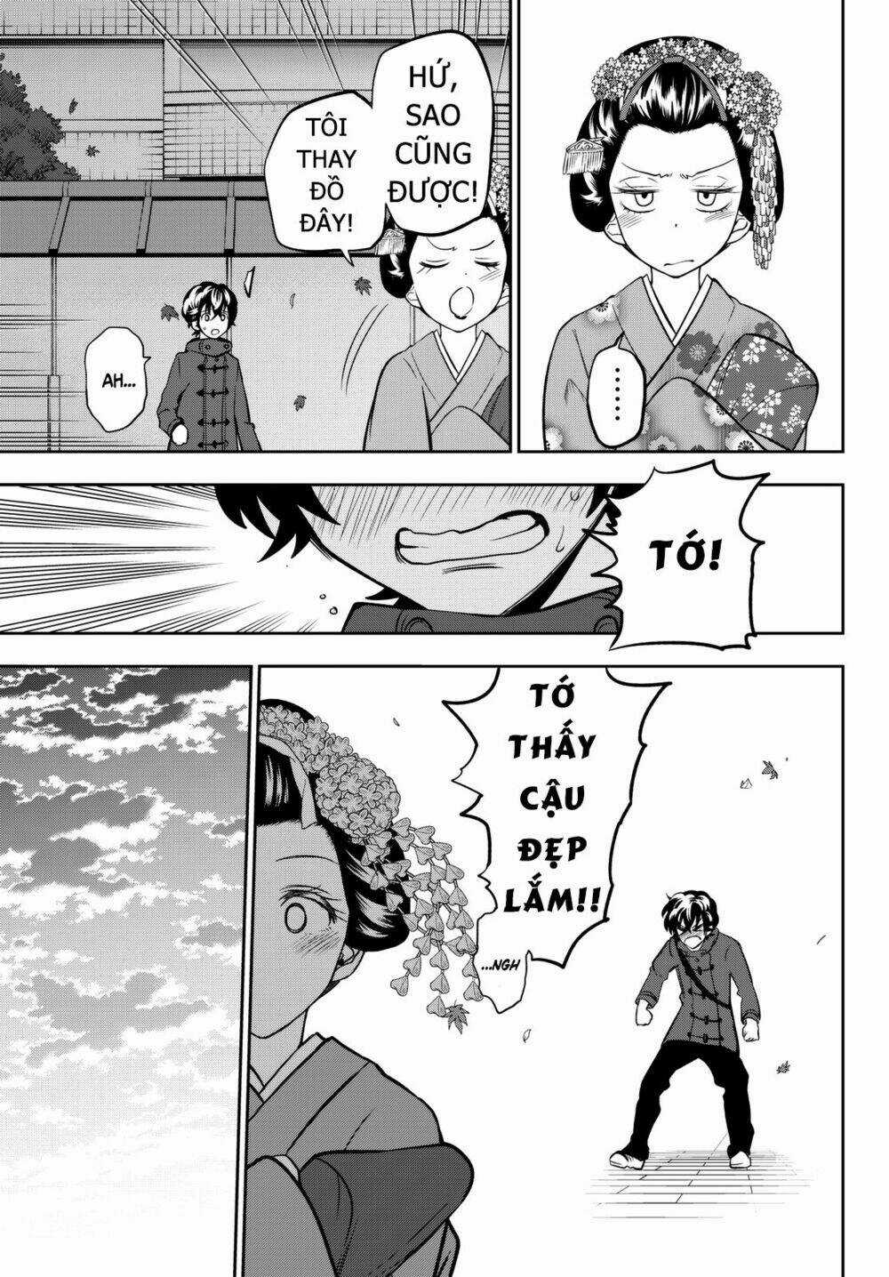 Hoshino, Me O Tsubette Chapter 62 trang 25