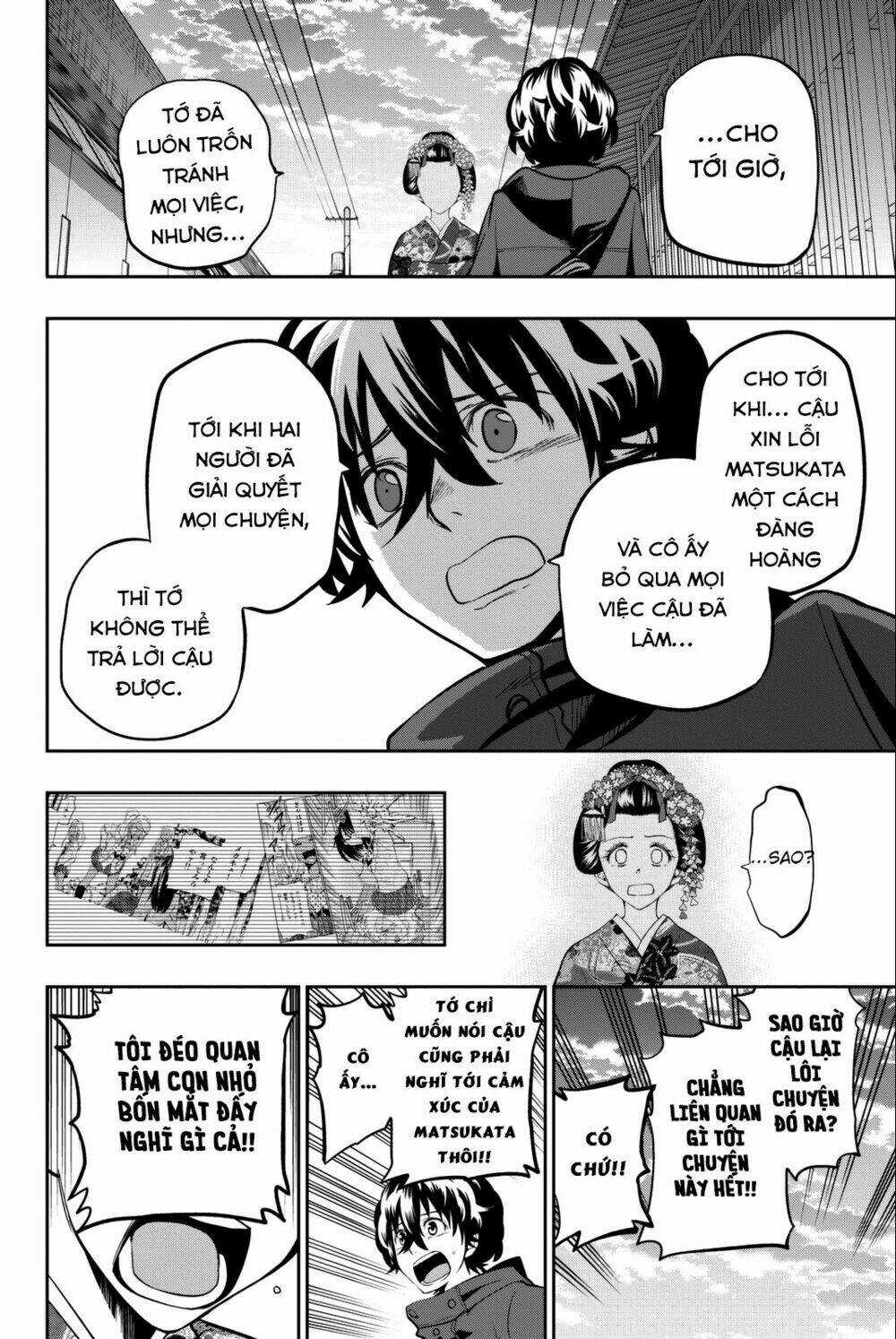 Hoshino, Me O Tsubette Chapter 63 trang 9