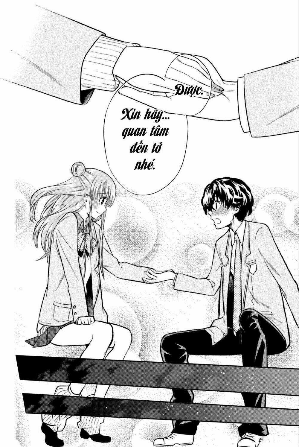 Hoshino, Me O Tsubette Chapter 66 trang 17