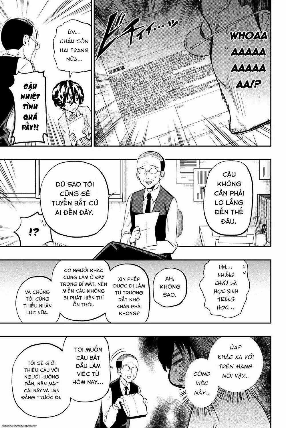 Hoshino, Me O Tsubette Chapter 69 trang 6