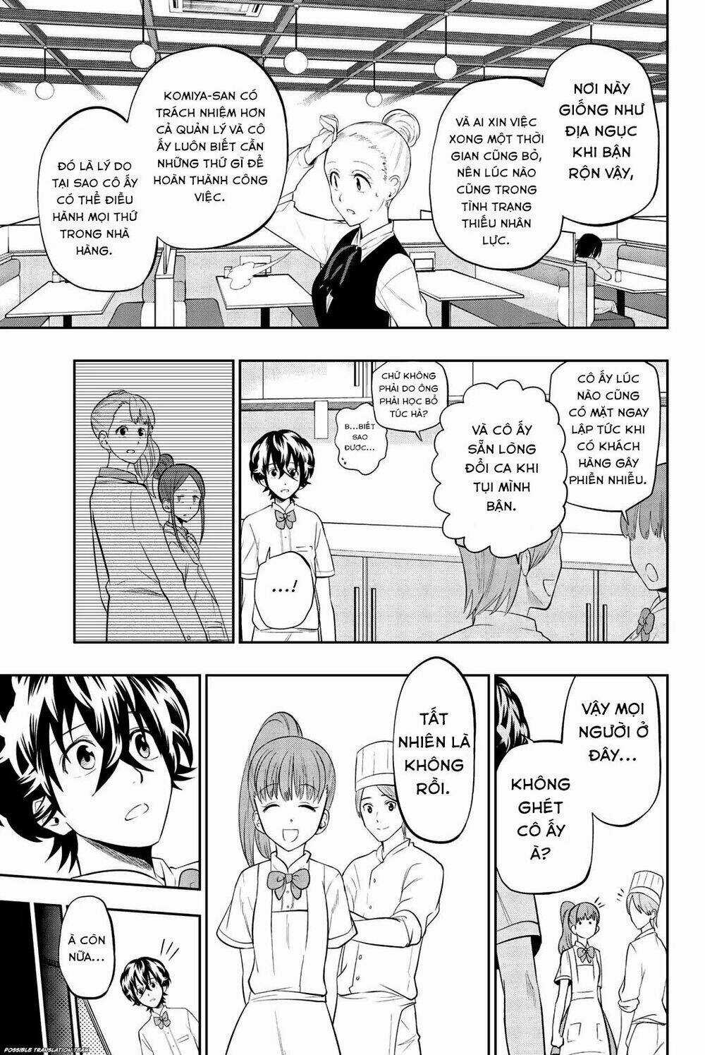 Hoshino, Me O Tsubette Chapter 71 trang 16