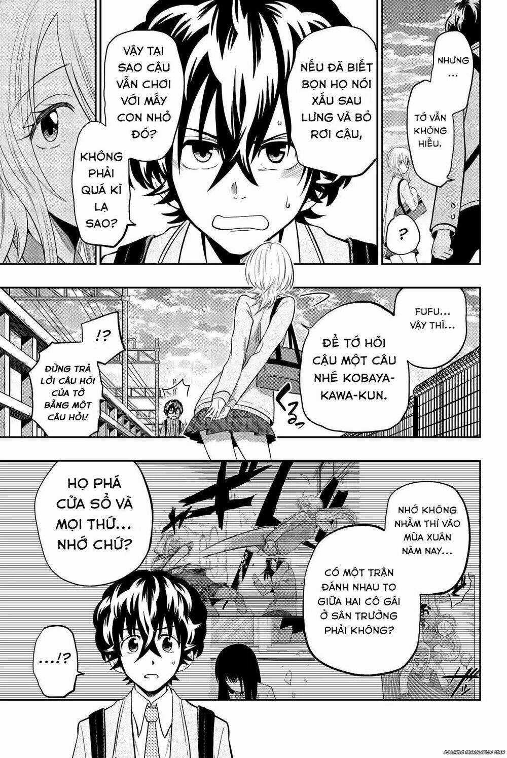 Hoshino, Me O Tsubette Chapter 72 trang 12