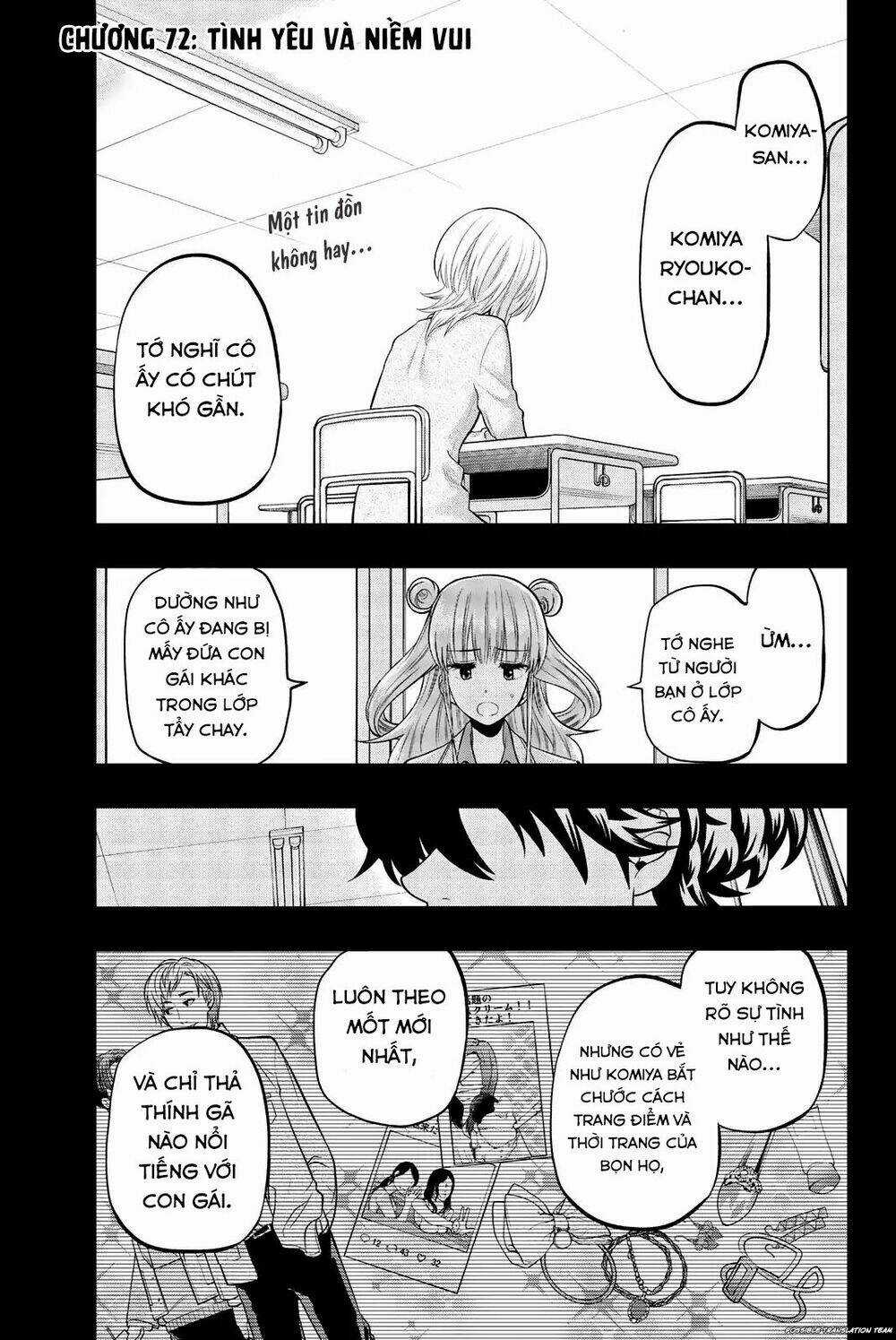 Hoshino, Me O Tsubette Chapter 72 trang 2