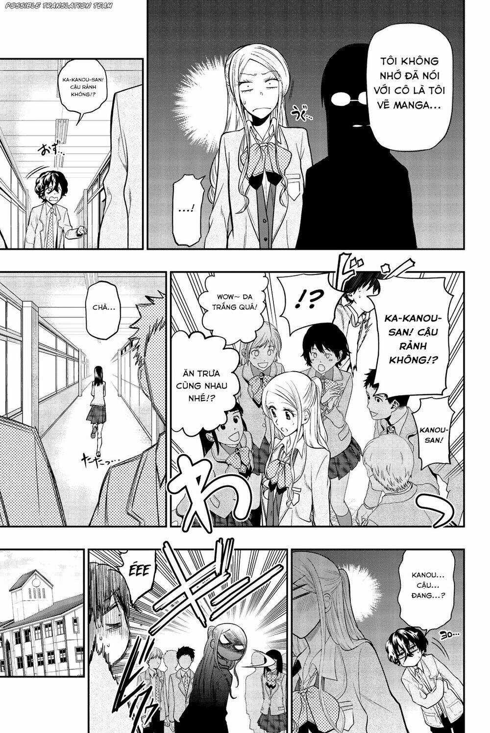 Hoshino, Me O Tsubette Chapter 73 trang 8