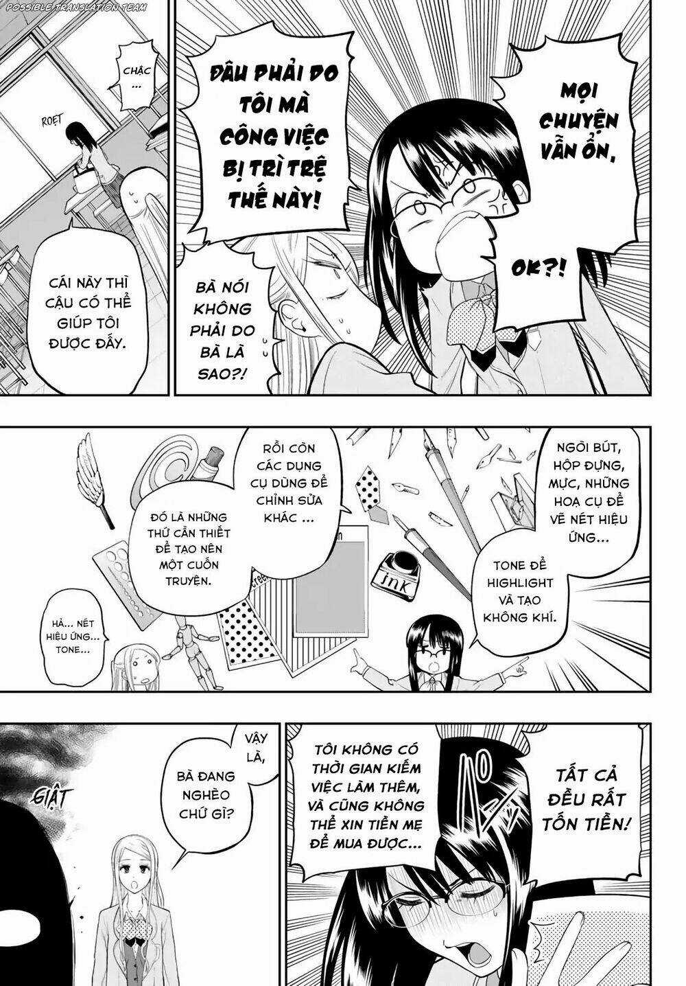 Hoshino, Me O Tsubette Chapter 74 trang 6