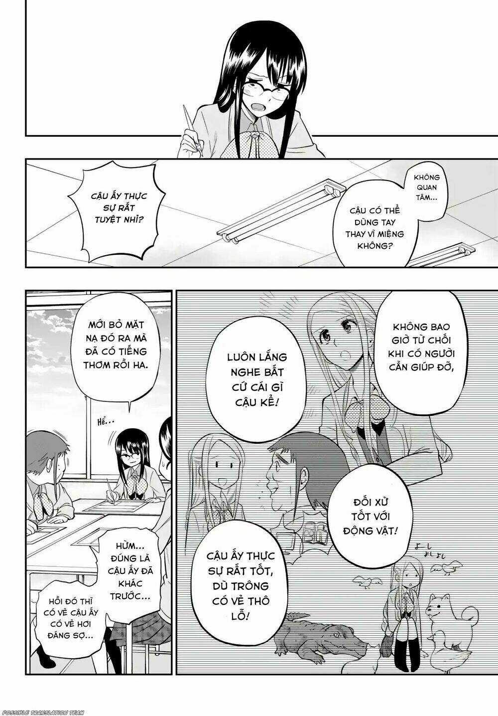 Hoshino, Me O Tsubette Chapter 75 trang 9