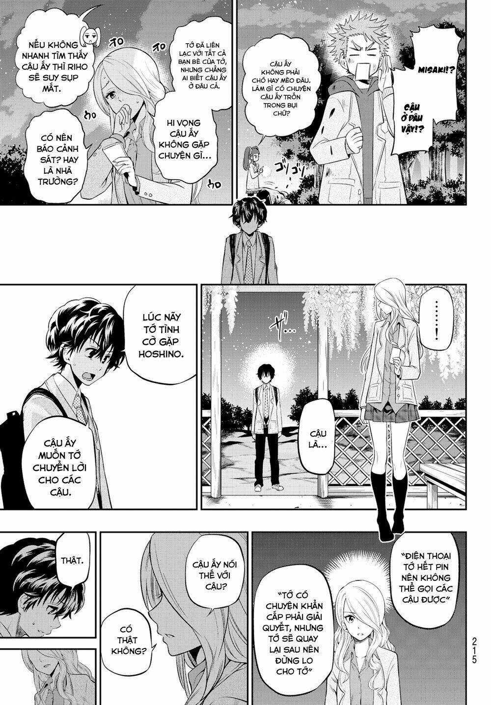 Hoshino, Me O Tsubette Chapter 8 trang 19