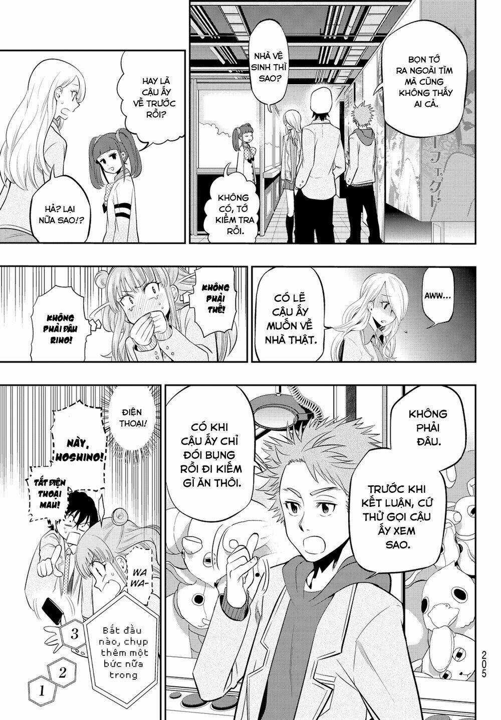 Hoshino, Me O Tsubette Chapter 8 trang 9