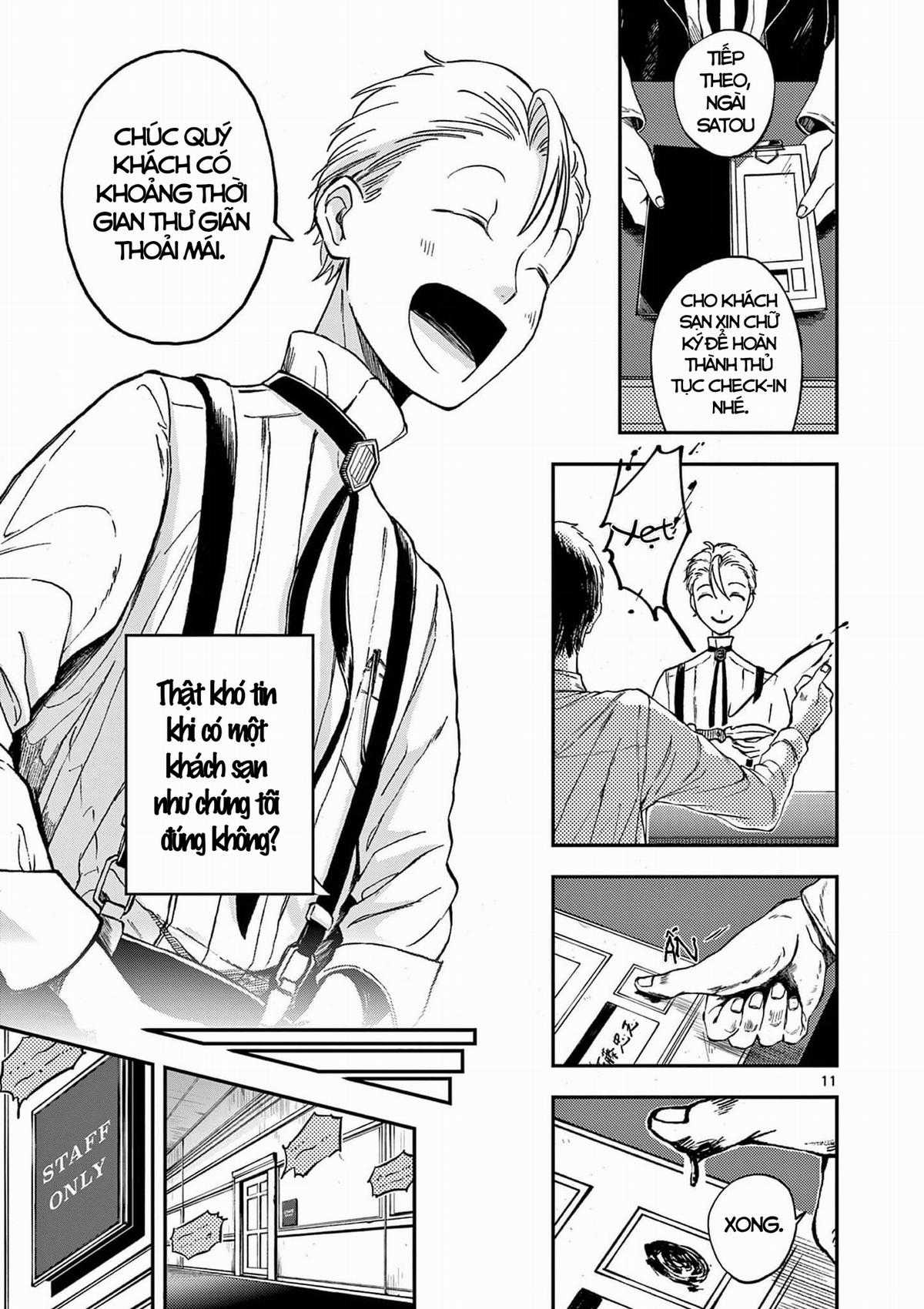 HOTEL INHUMANS Chapter 1 trang 12