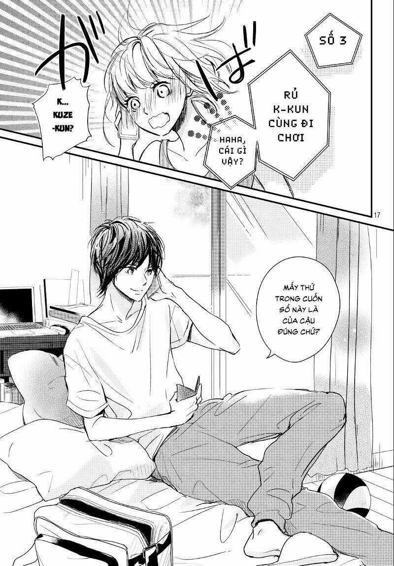 Houkago, Koishita Chapter 12 trang 17