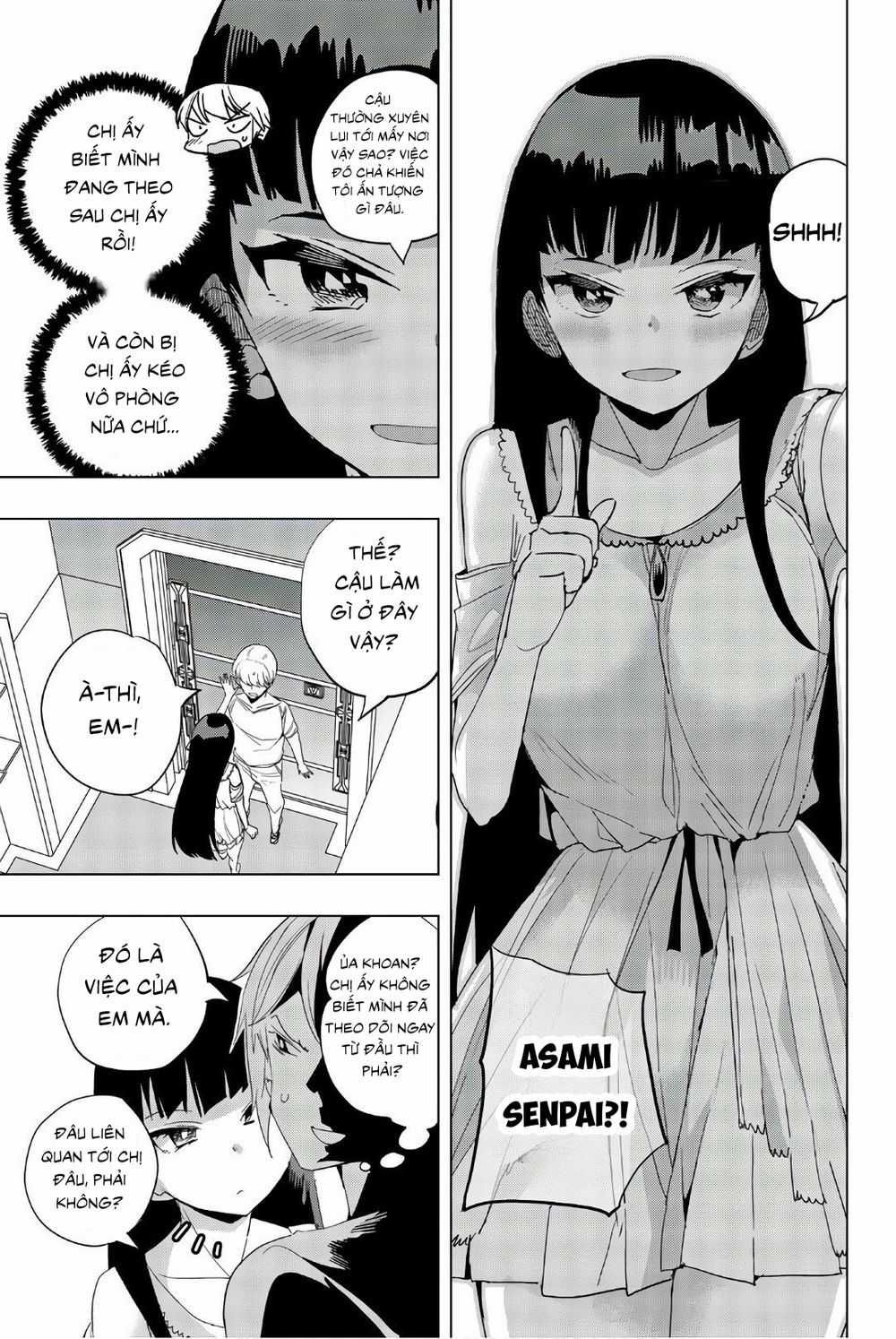 Houkago No Goumon Shoujo Chapter 17: Bí mật của Asami?! trang 10