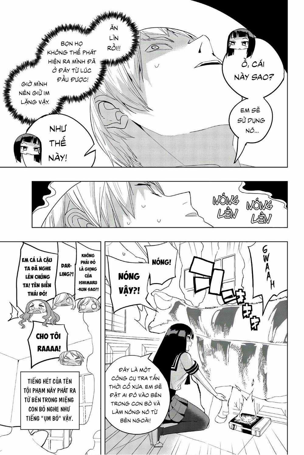 Houkago No Goumon Shoujo Chapter 29 trang 12