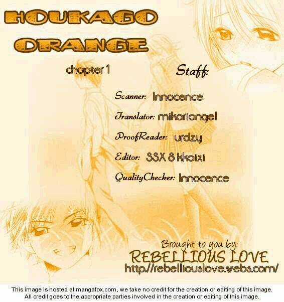 Houkago Orange Chapter 1 trang 3
