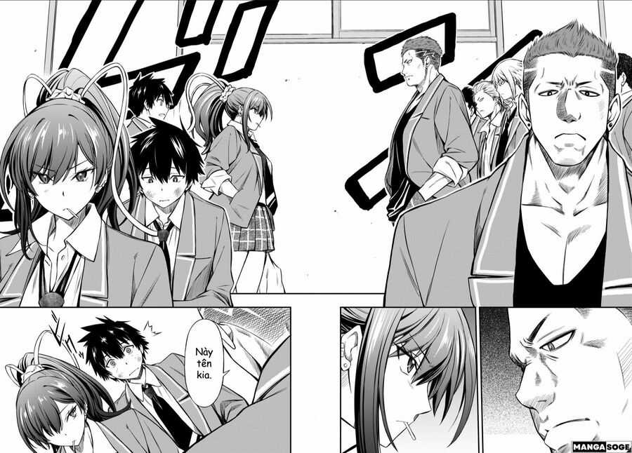 Houkago Wa Kenka Saikyou No Gyaru Ni Tsurekomareru Seikatsu Kanojo-Tachi Ni Sukarete, Boku Mo Saikyou Ni!? Chapter 2 trang 12
