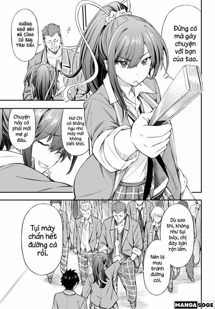 Houkago Wa Kenka Saikyou No Gyaru Ni Tsurekomareru Seikatsu Kanojo-Tachi Ni Sukarete, Boku Mo Saikyou Ni!? Chapter 2 trang 14