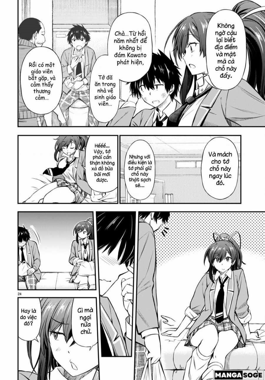 Houkago Wa Kenka Saikyou No Gyaru Ni Tsurekomareru Seikatsu Kanojo-Tachi Ni Sukarete, Boku Mo Saikyou Ni!? Chapter 2 trang 22
