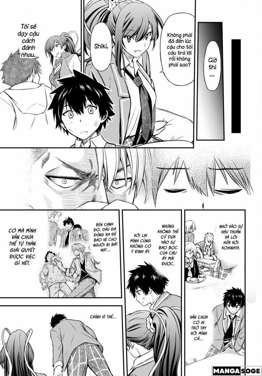 Houkago Wa Kenka Saikyou No Gyaru Ni Tsurekomareru Seikatsu Kanojo-Tachi Ni Sukarete, Boku Mo Saikyou Ni!? Chapter 2 trang 25