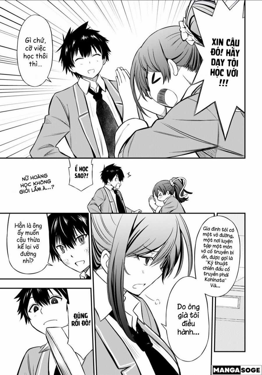 Houkago Wa Kenka Saikyou No Gyaru Ni Tsurekomareru Seikatsu Kanojo-Tachi Ni Sukarete, Boku Mo Saikyou Ni!? Chapter 2 trang 27