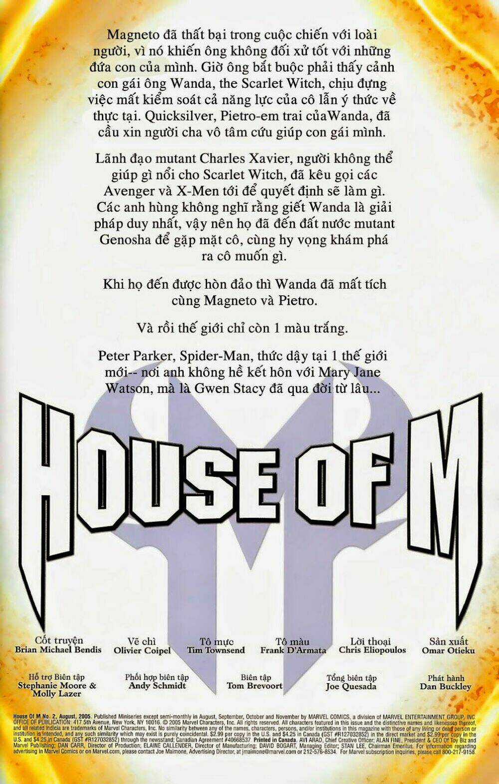 House Of M Chapter 2 trang 2