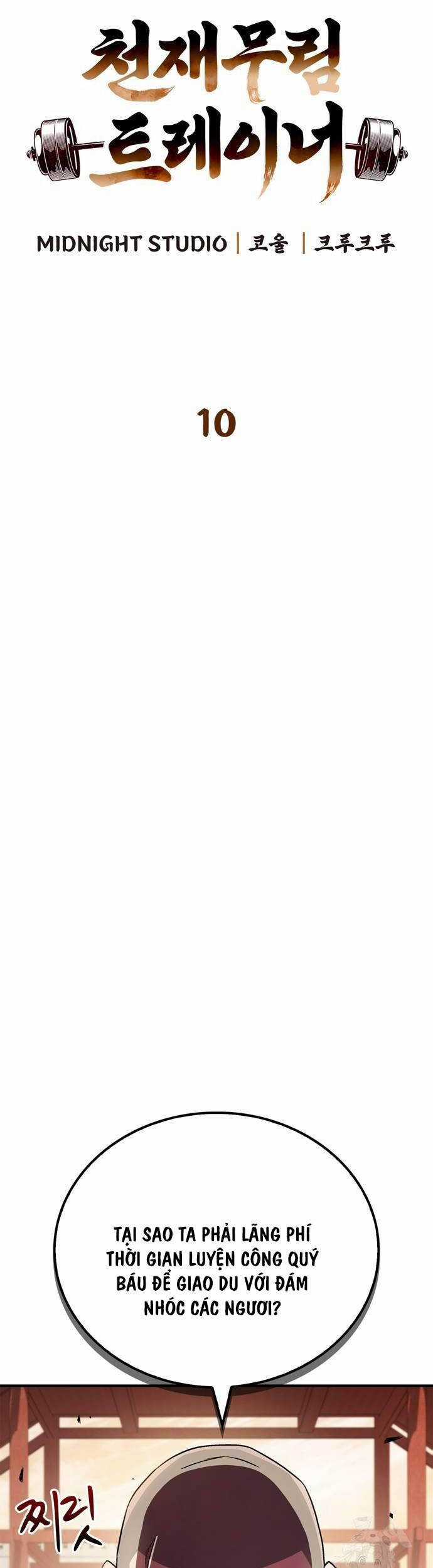 Huấn Luyện Viên Murim Thiên Tài Chương 10 trang 5