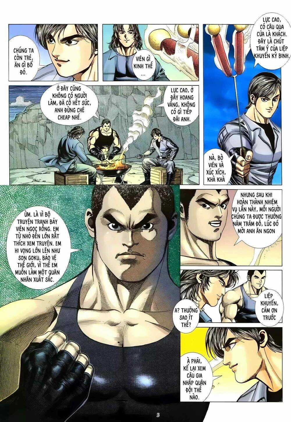 HUNG THÚ VÕ GIẢ Chapter 17 trang 4