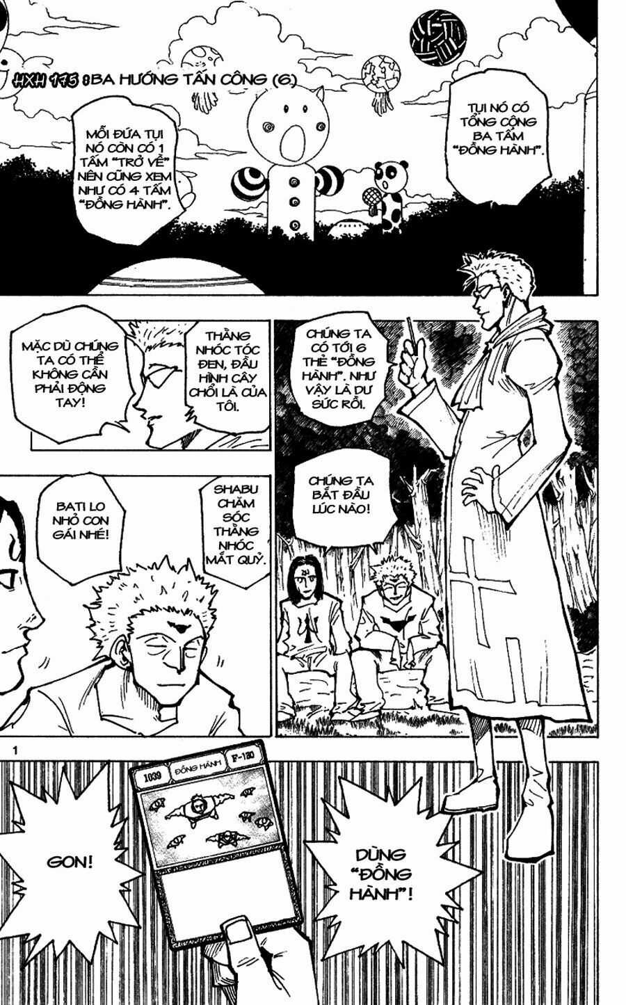 HUNTER X HUNTER Chapter 175 trang 1