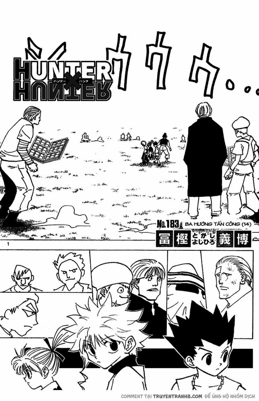 HUNTER X HUNTER Chapter 183 trang 1