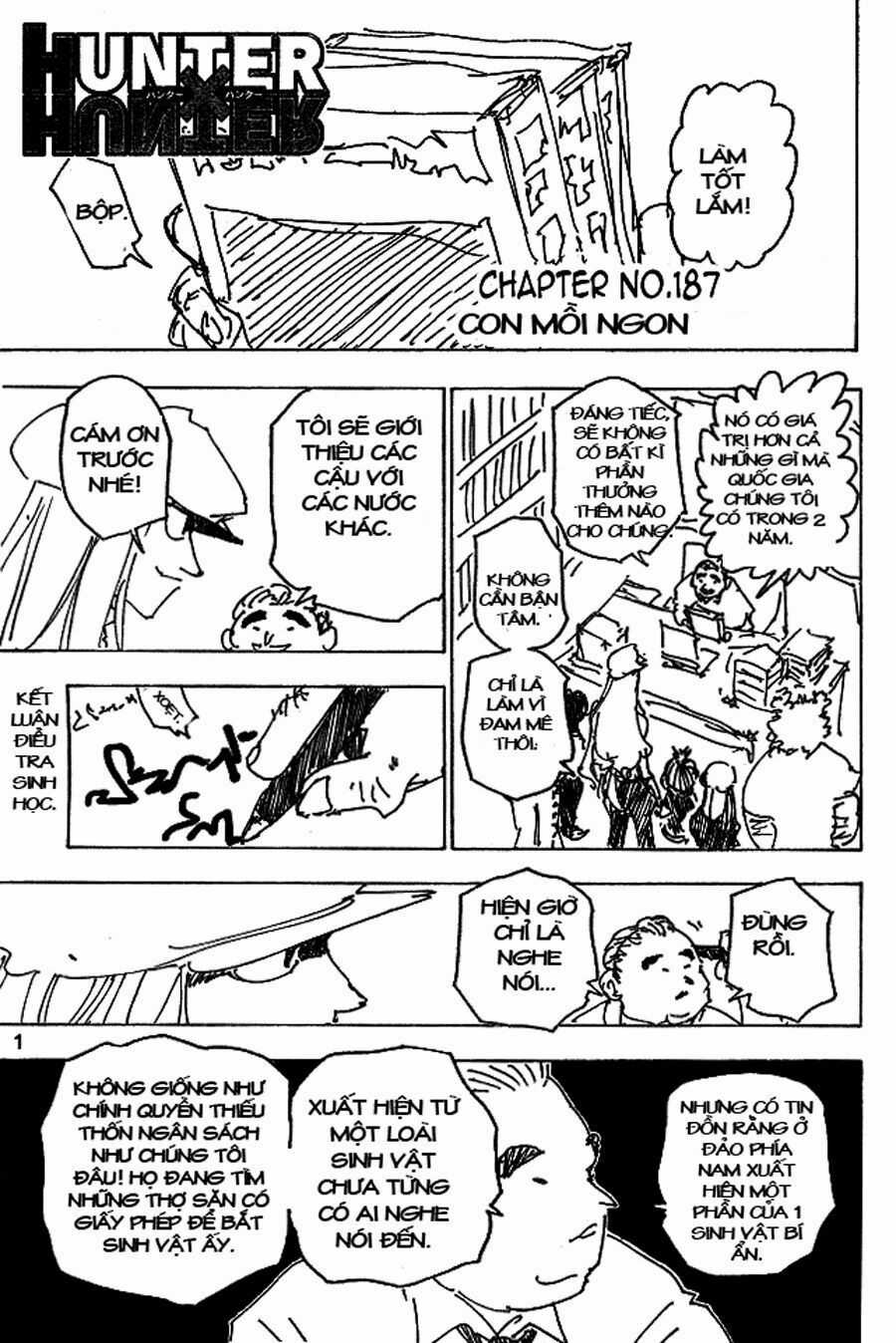 HUNTER X HUNTER Chapter 187 trang 1
