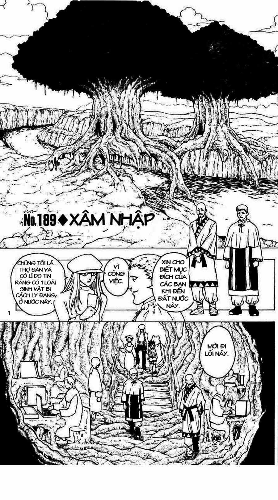HUNTER X HUNTER Chapter 189 trang 1