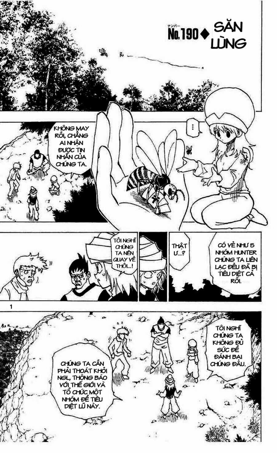 HUNTER X HUNTER Chapter 190 trang 1