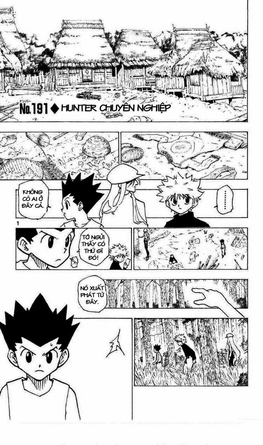 HUNTER X HUNTER Chapter 191 trang 1