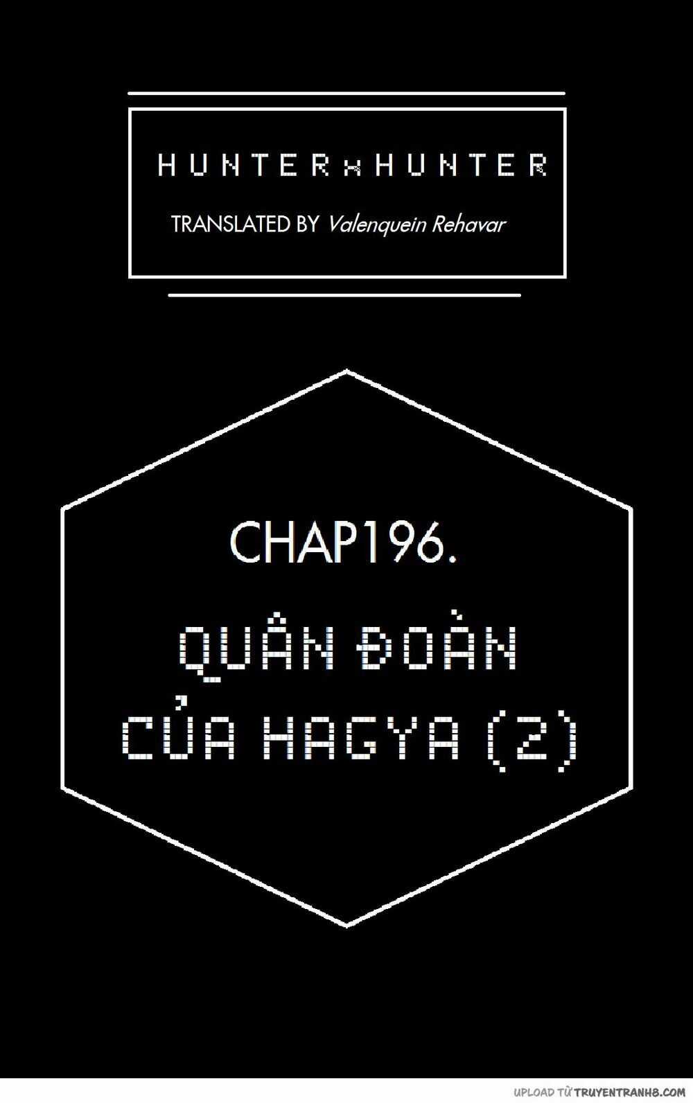 HUNTER X HUNTER Chapter 195 trang 1