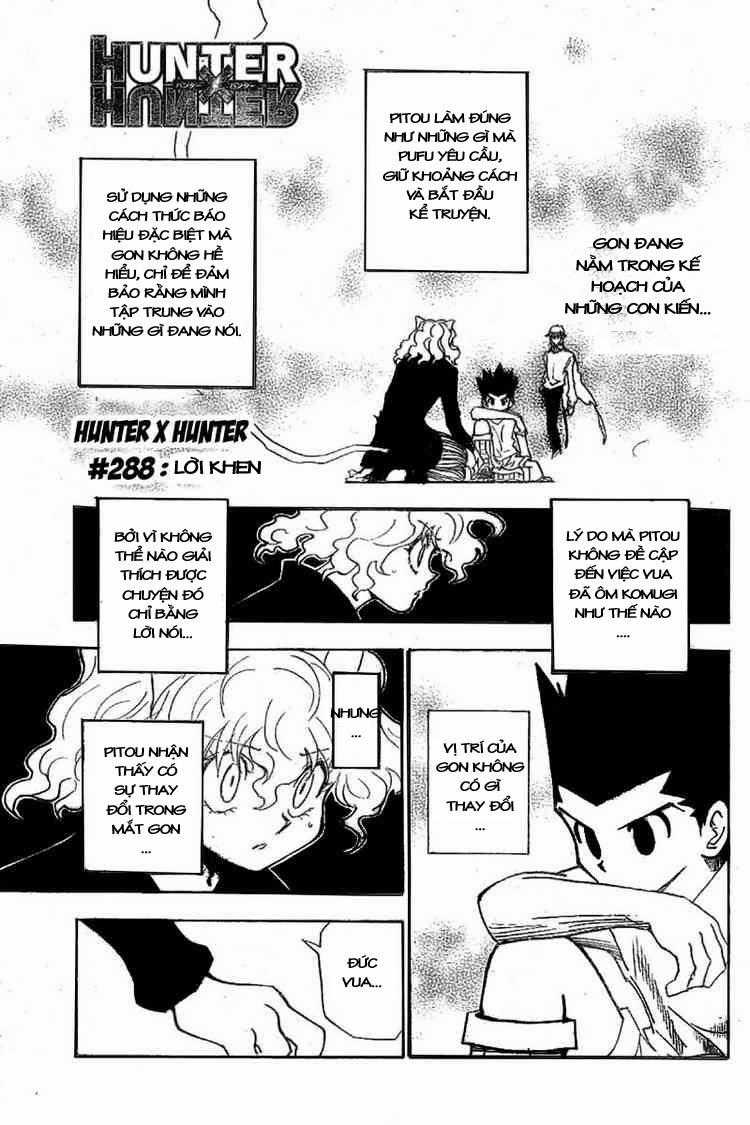 HUNTER X HUNTER Chapter 288 trang 1
