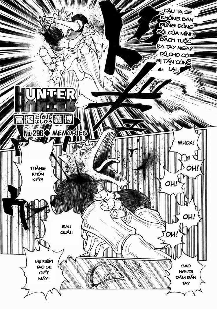 HUNTER X HUNTER Chapter 296 trang 1